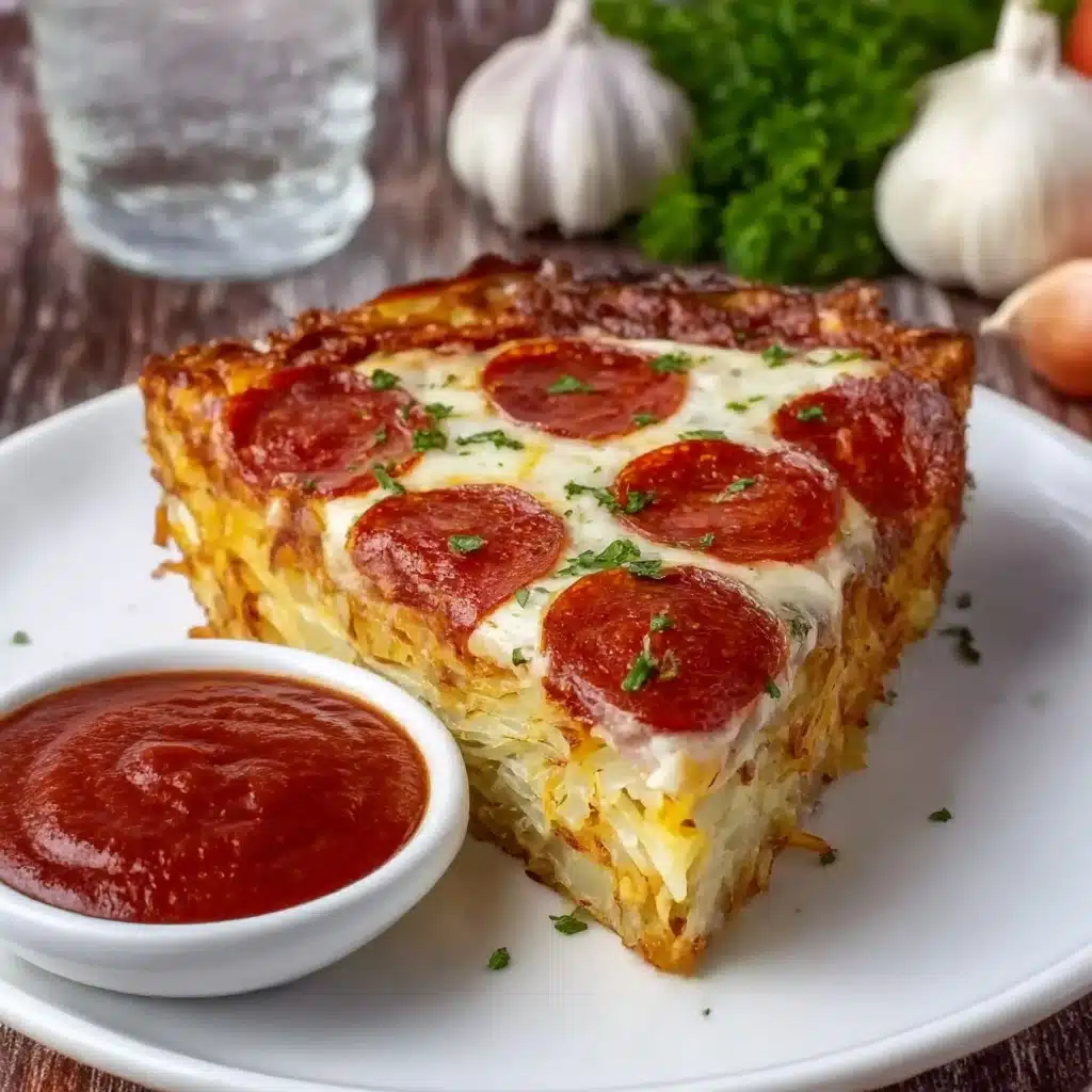 Pizza Style Cottage Cheese Bake Recipe