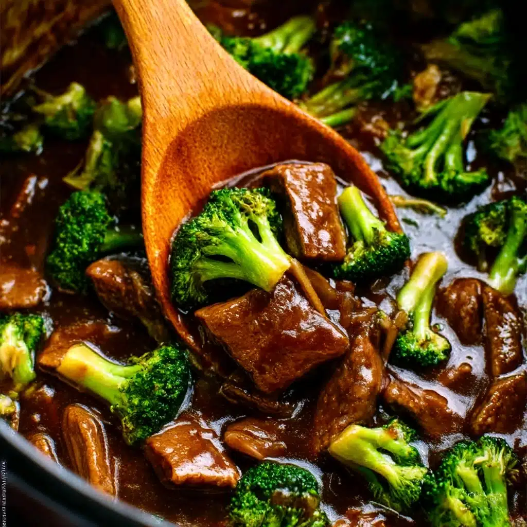 Slow Cooker Beef and Broccoli Recipe - Recipe Image