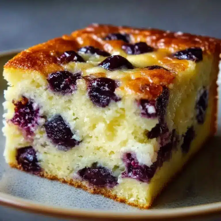 Blueberry Cottage Cheese Breakfast Bake Recipe