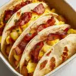 Tasty Baked Breakfast Tacos Recipe