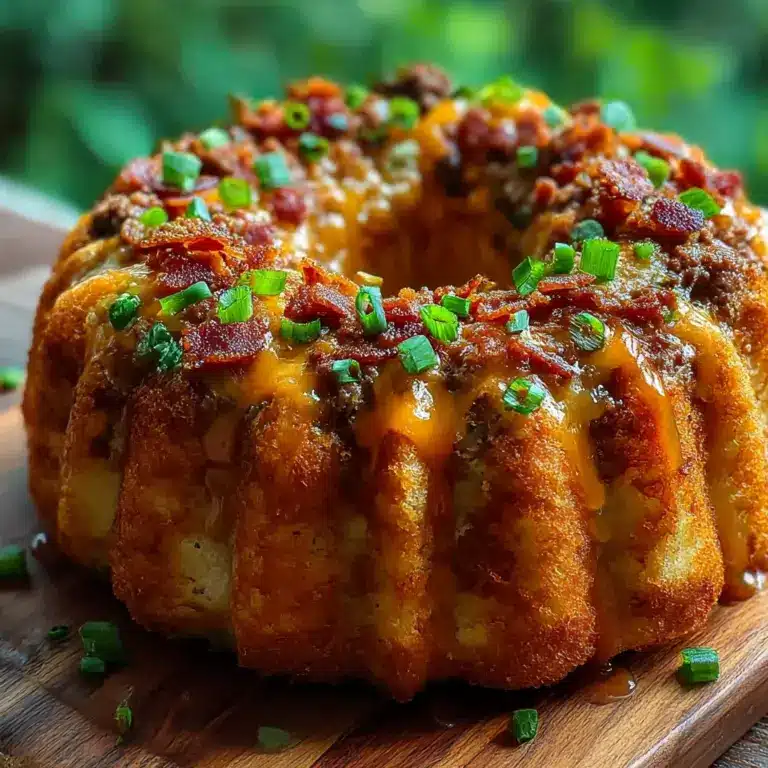 Breakfast Biscuit Bundt Cake Recipe