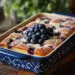 Blueberry Buttermilk Pancake Casserole Recipe