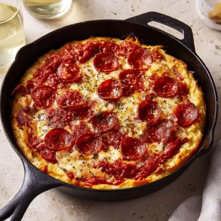Cast Iron Skillet Pizza Recipe