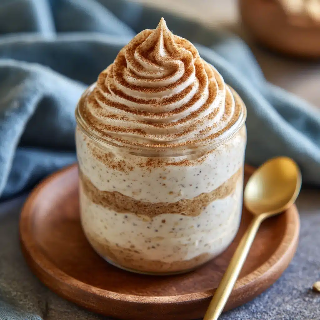 Cinnamon Roll Overnight Oats Recipe - Recipe Image