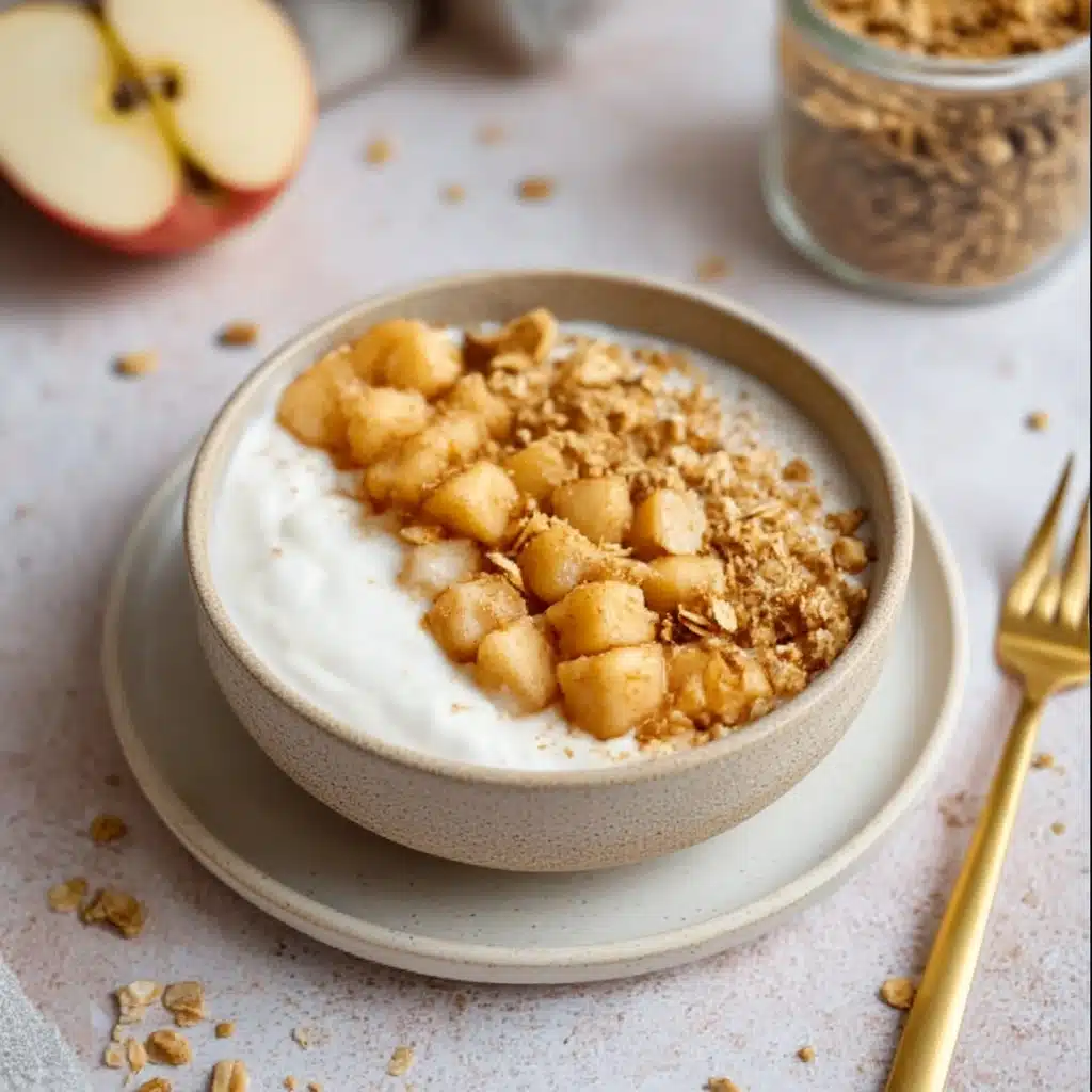 Apple Cinnamon Cottage Cheese Bake Recipe