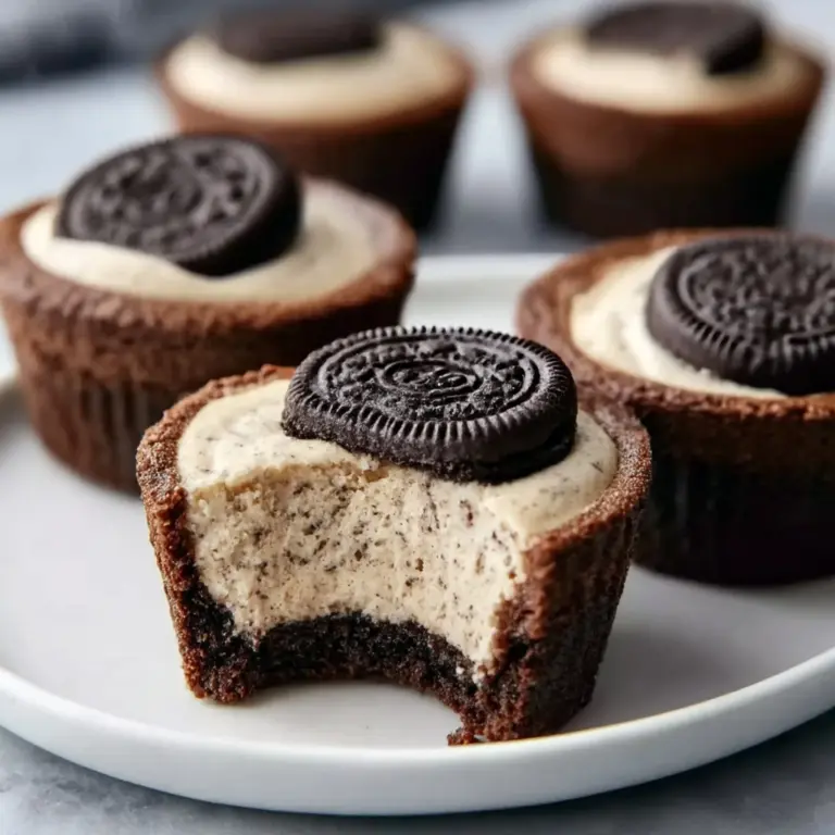 Oreo Cheesecake Cookie Cups Recipe