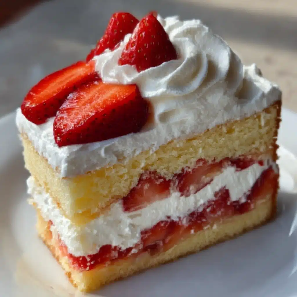 Unforgettable Strawberry Shortcake Cake in 5 Simple Steps Recipe - Recipe Image