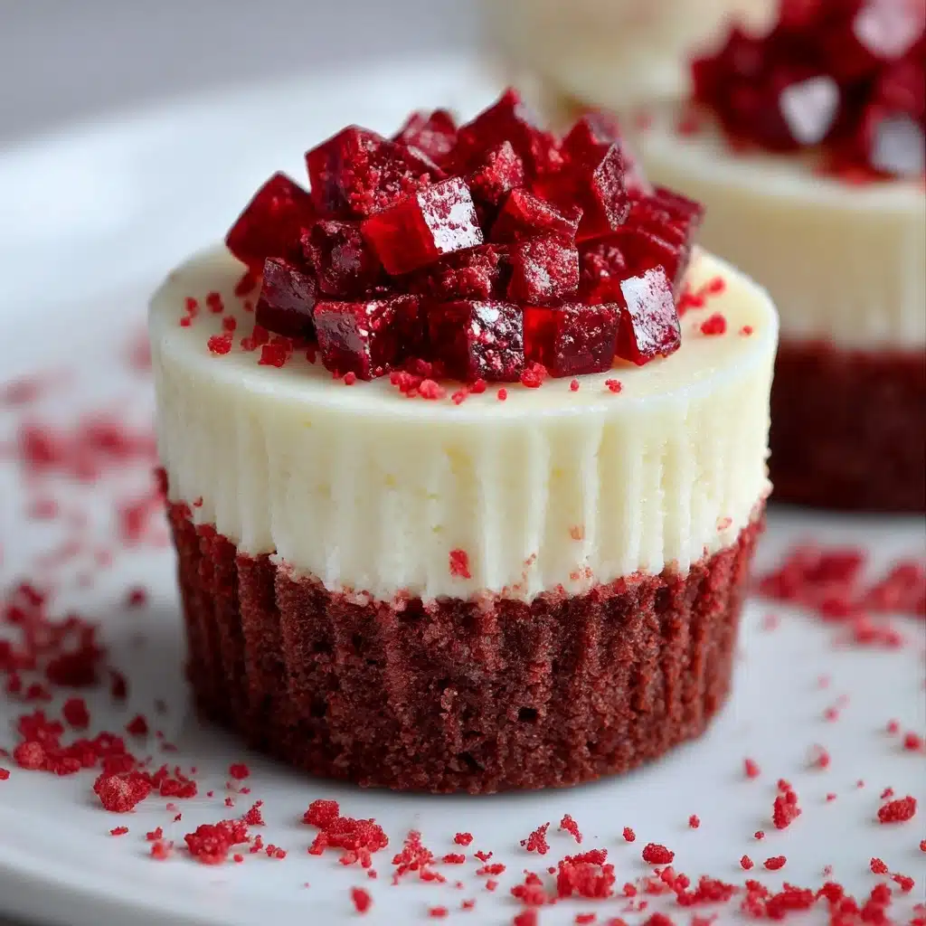 Red Velvet Cheesecake Brownies Recipe - Recipe Image