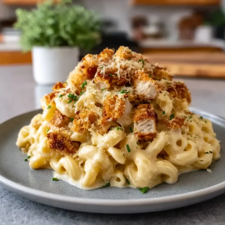 Creamy Chicken Mac and Cheese Recipe