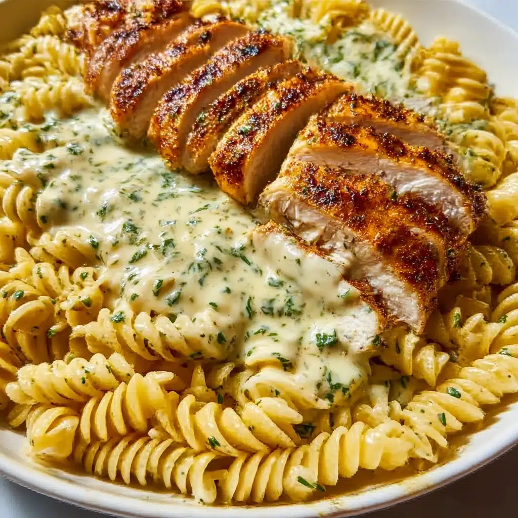 armesan Chicken and Cheesy Twisted Pasta Recipe - Recipe Image