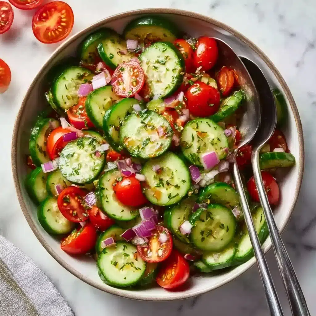 Cucumber Tomato Salad Recipe