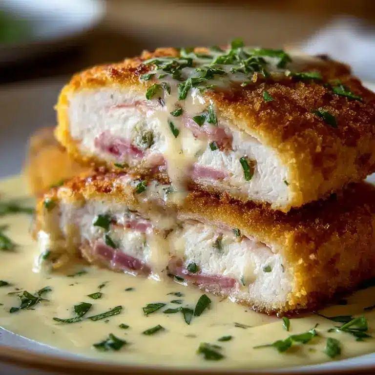 Deliciously Creamy Chicken Cordon Bleu Recipe