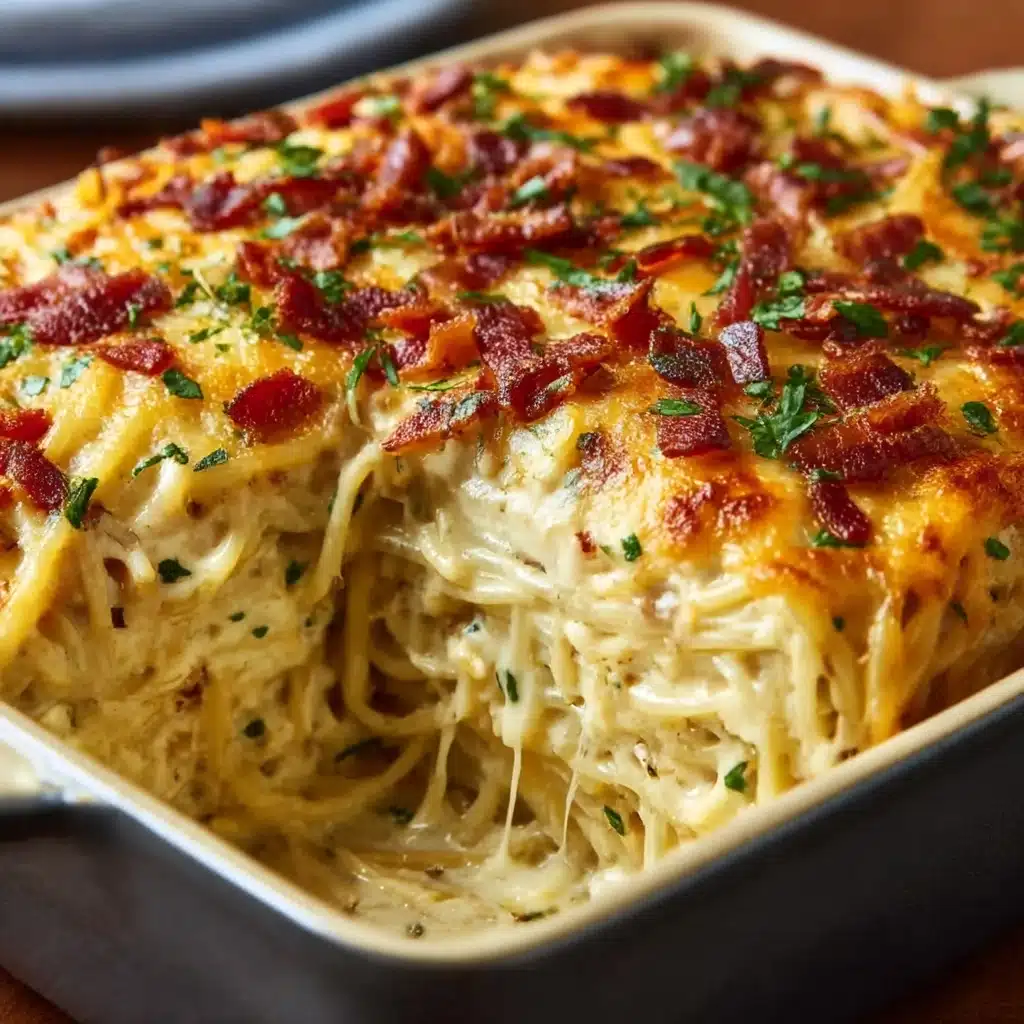 Creamy Southern Spaghetti Bake Recipe
