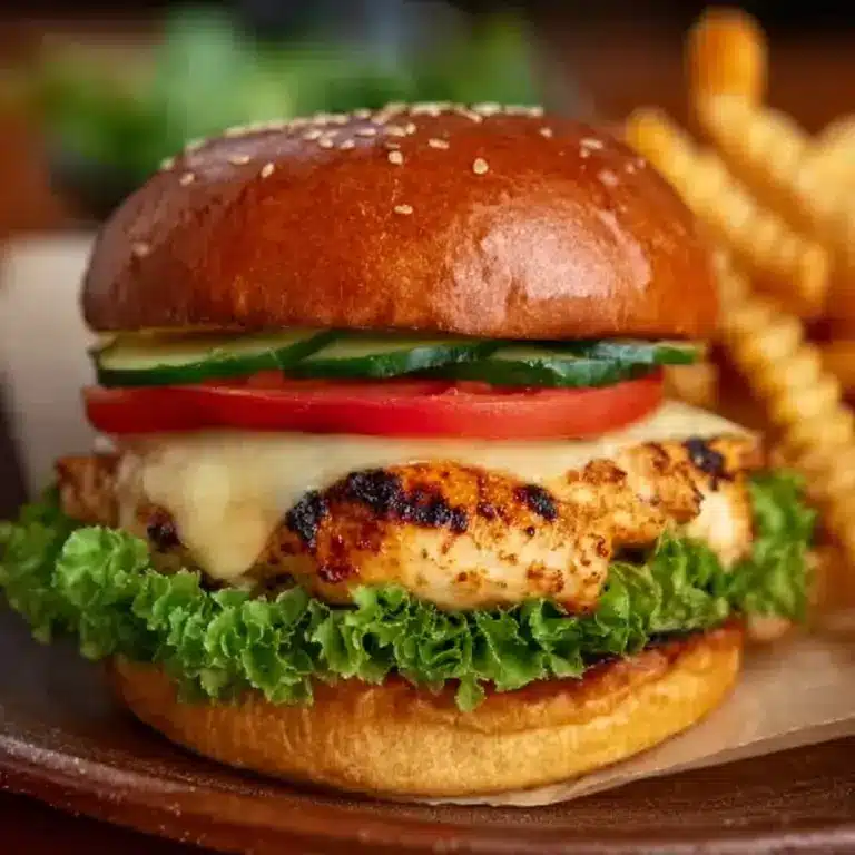 Spicy Chipotle Chicken Burger Recipe