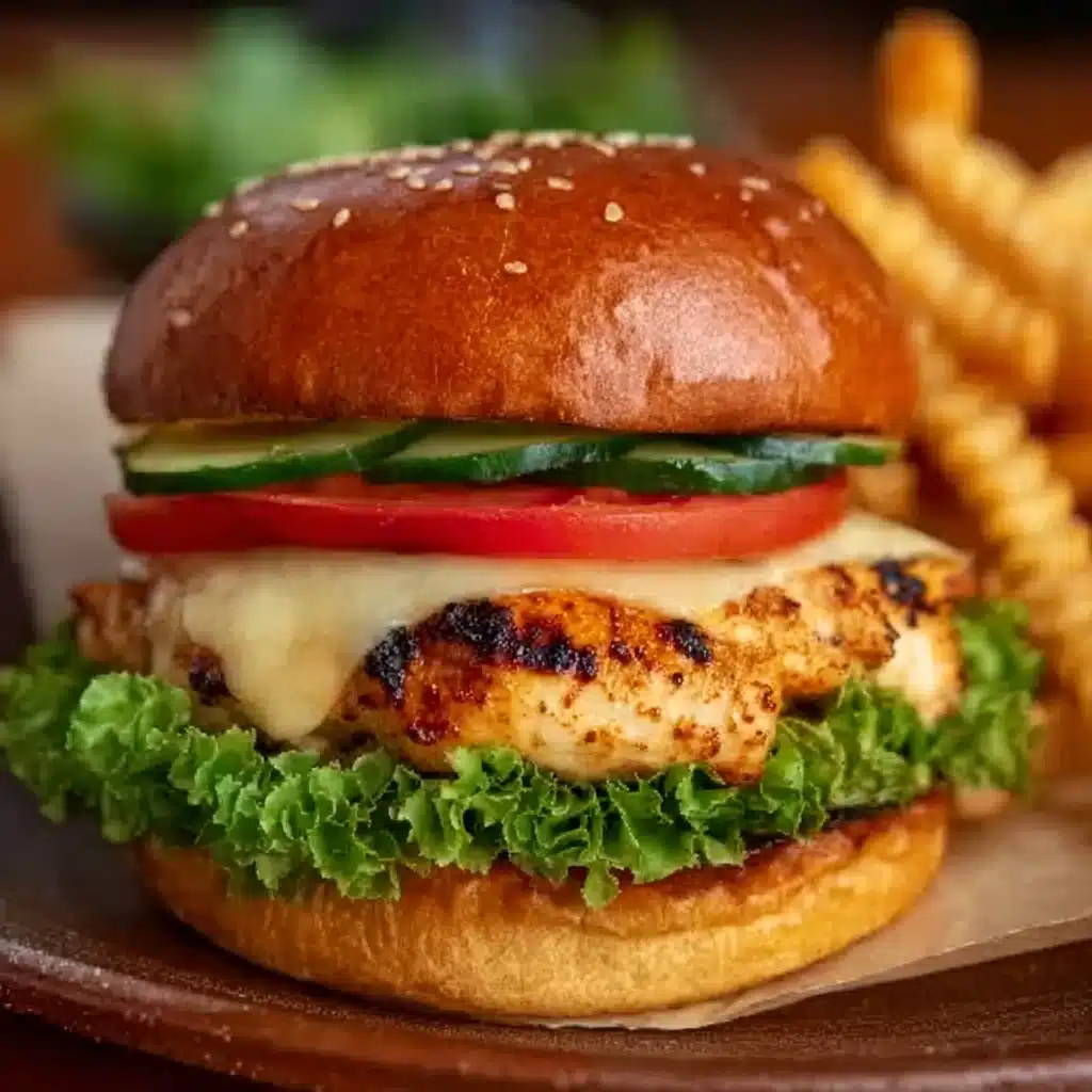 Spicy Chipotle Chicken Burger Recipe