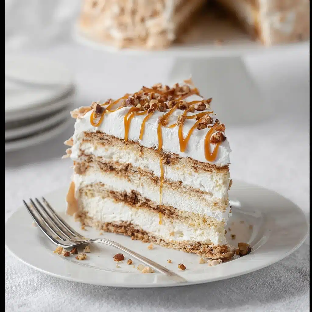 Caramel Crunch Cake Recipe - Recipe Image