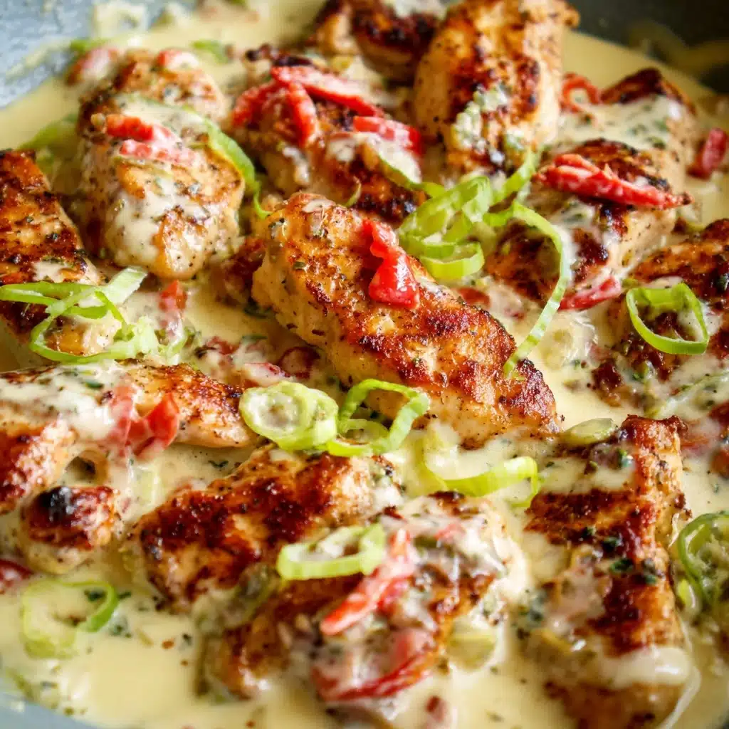 Creamy Pepperoncini Chicken Skillet Recipe - Recipe Image