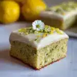 Zesty Lemon Zucchini Bars Recipe