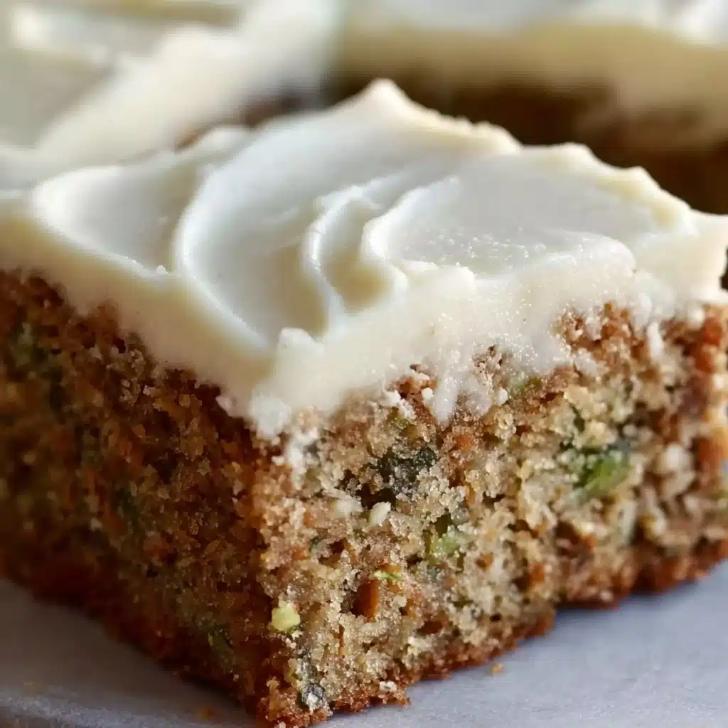Zucchini Bars With Cream Cheese Frosting You’ll Love! Recipe