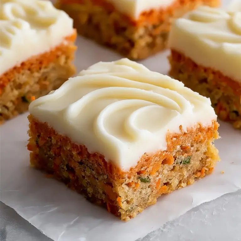Bars with Lemon Cream Cheese Frosting Recipe