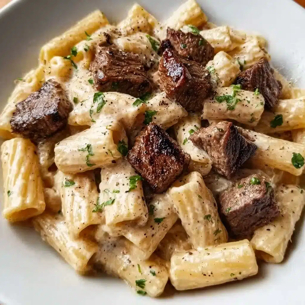 Creamy Steak Pasta Recipe