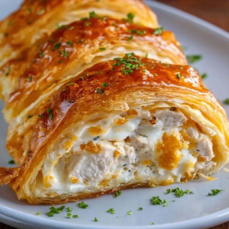Cheesy Chicken Crescent Rolls Recipe