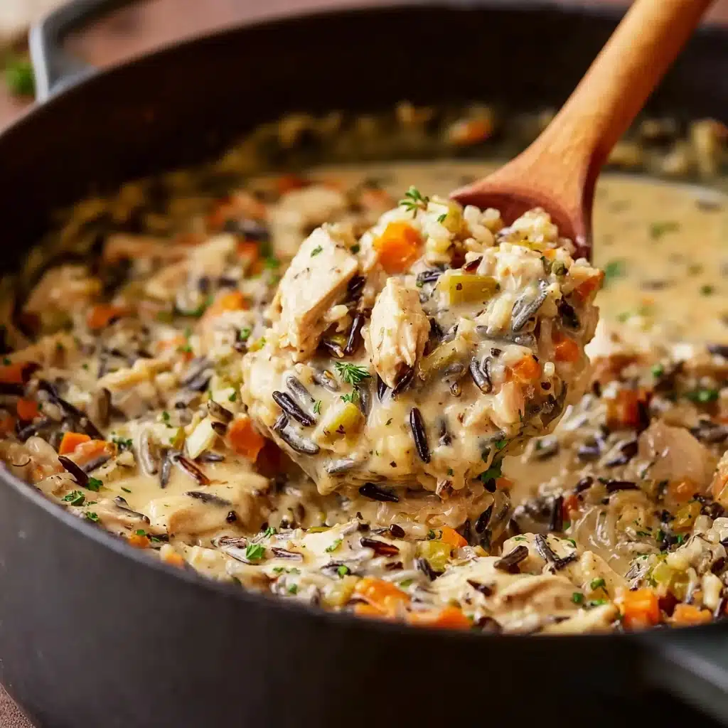 Chicken Wild Rice Casserole Recipe - Recipe Image