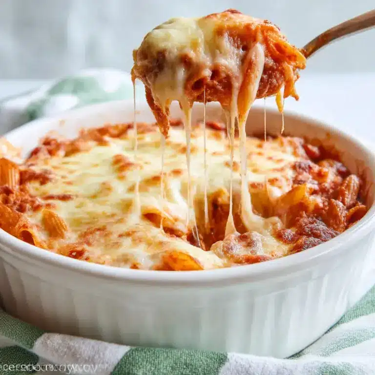 Simple Cheesy Baked Pasta Recipe