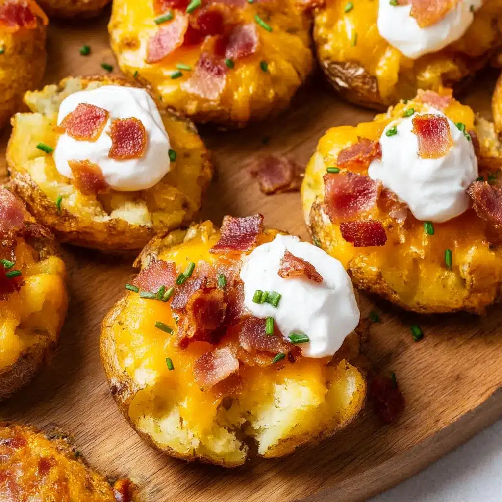 Blackstone Smashed Potatoes Recipe - Recipe Image