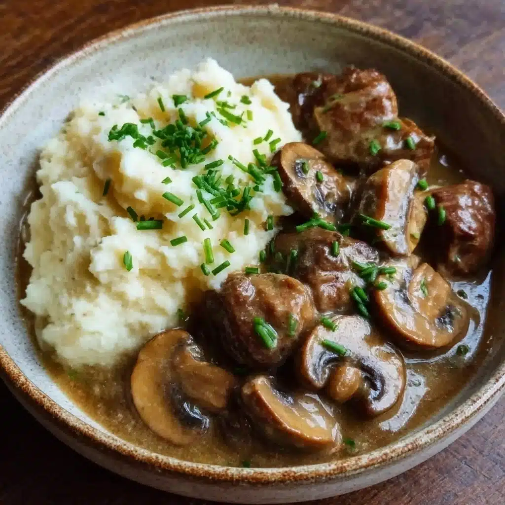 Slow Cooker Beef Stroganoff Recipe