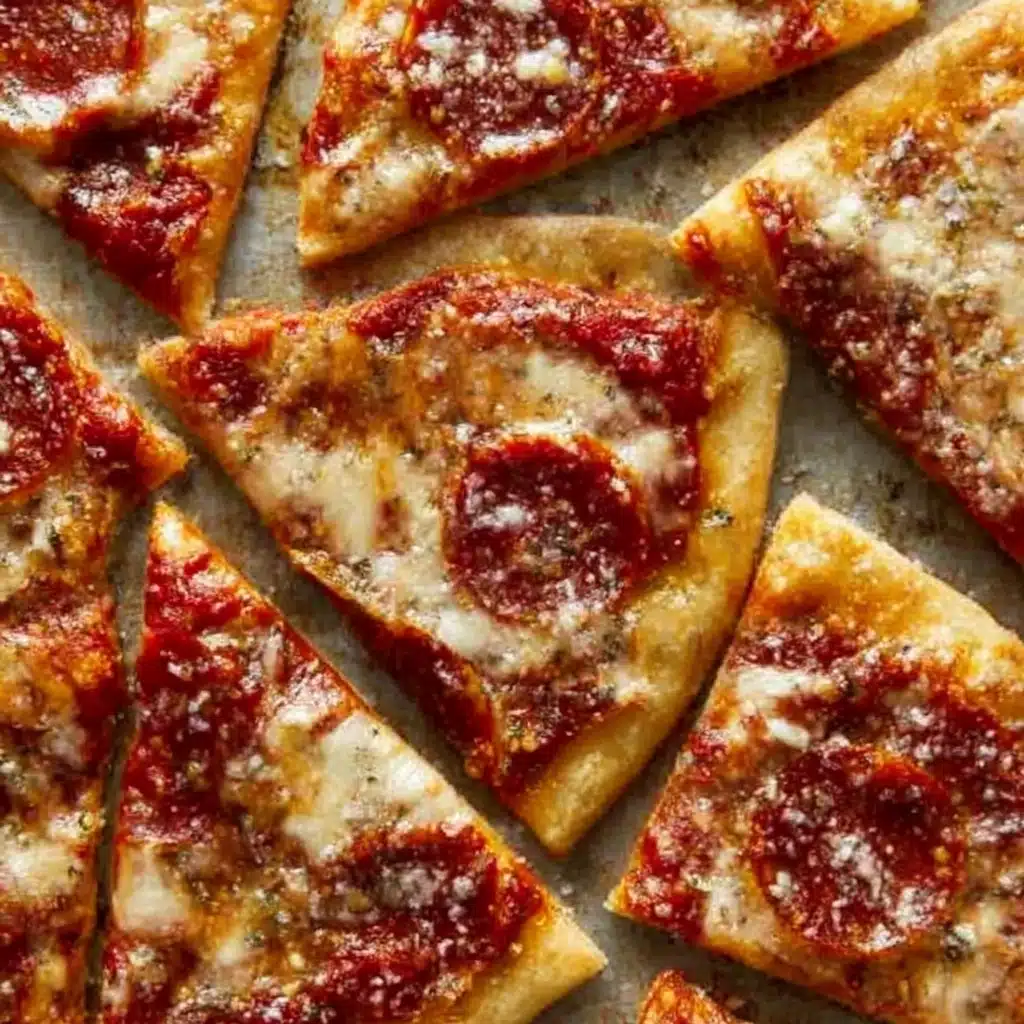 Easy 5 Minute Air Fryer Tortilla Pizza Recipe