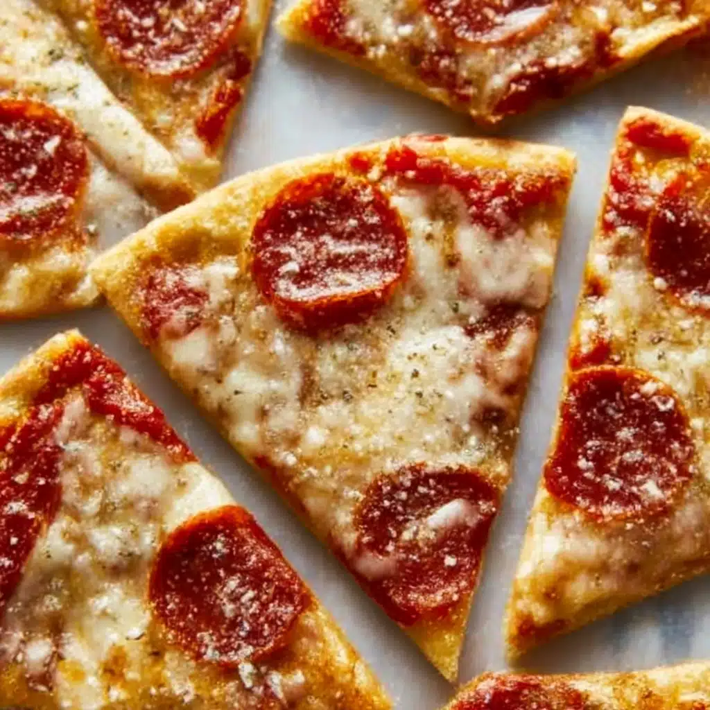 Easy 5 Minute Air Fryer Tortilla Pizza Recipe - Recipe Image