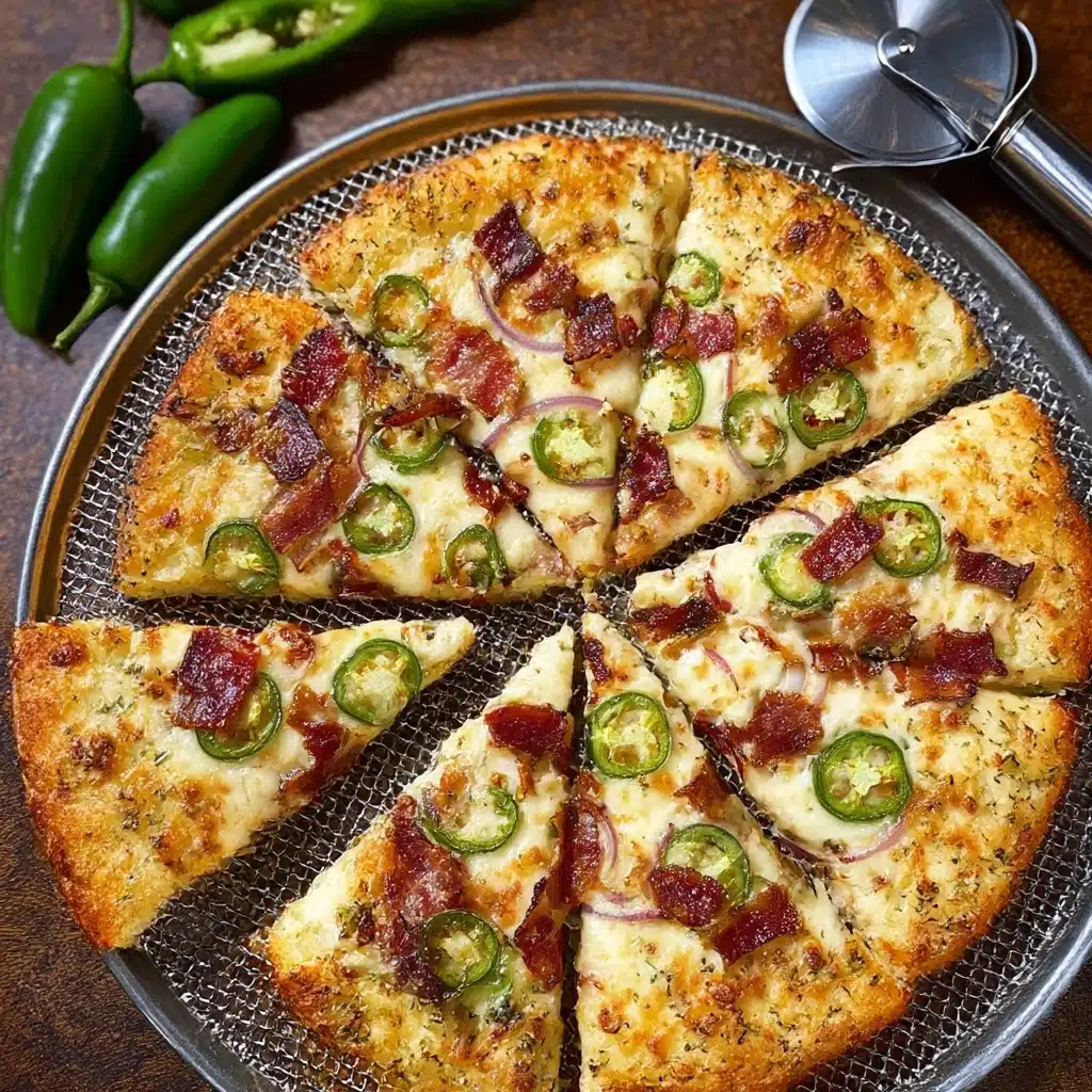 Jalapeño Popper Pizza Recipe - Recipe Image