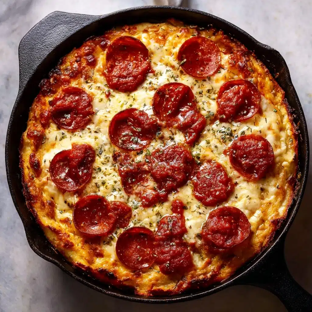 Cast Iron Skillet Pizza Recipe - Recipe Image