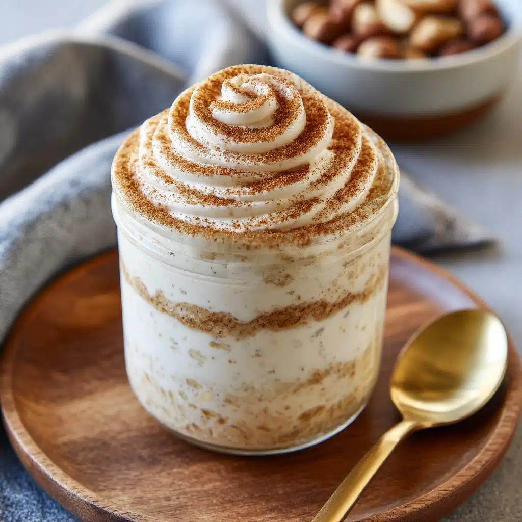 Cinnamon Roll Overnight Oats Recipe - Recipe Image