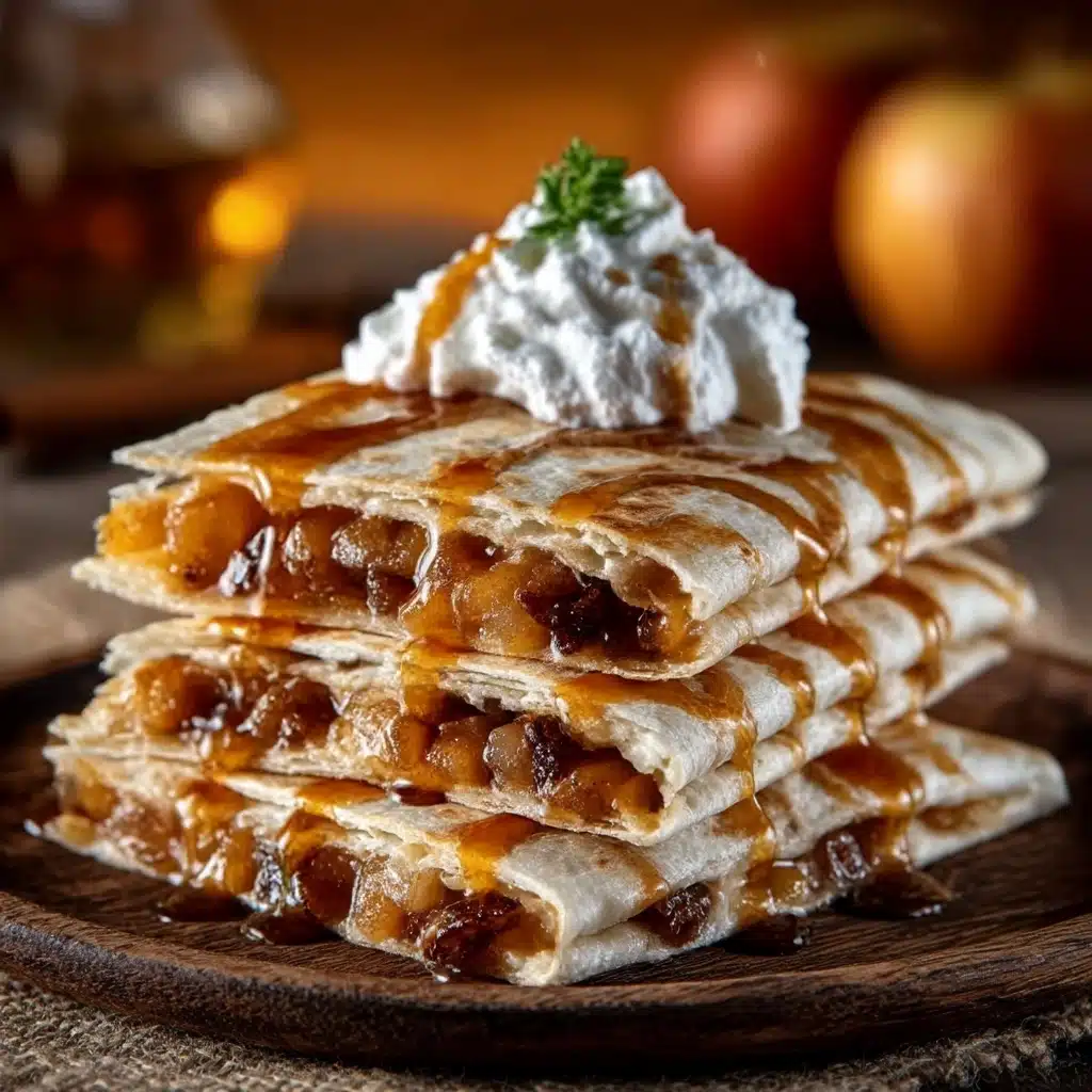 Apple Cinnamon Breakfast Quesadillas Recipe