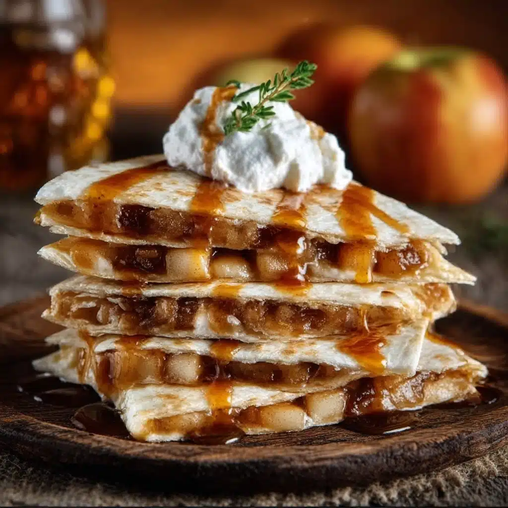 Apple Cinnamon Breakfast Quesadillas Recipe - Recipe Image