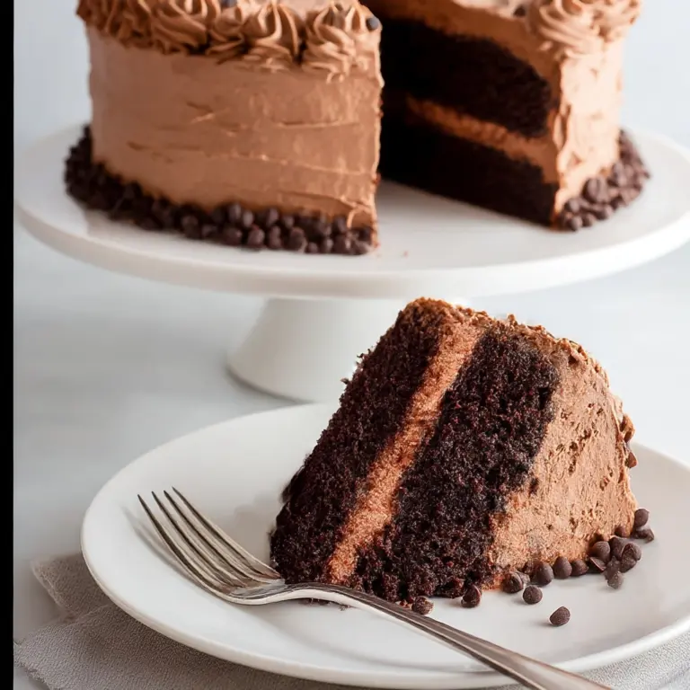 Chocolate Cake Recipe
