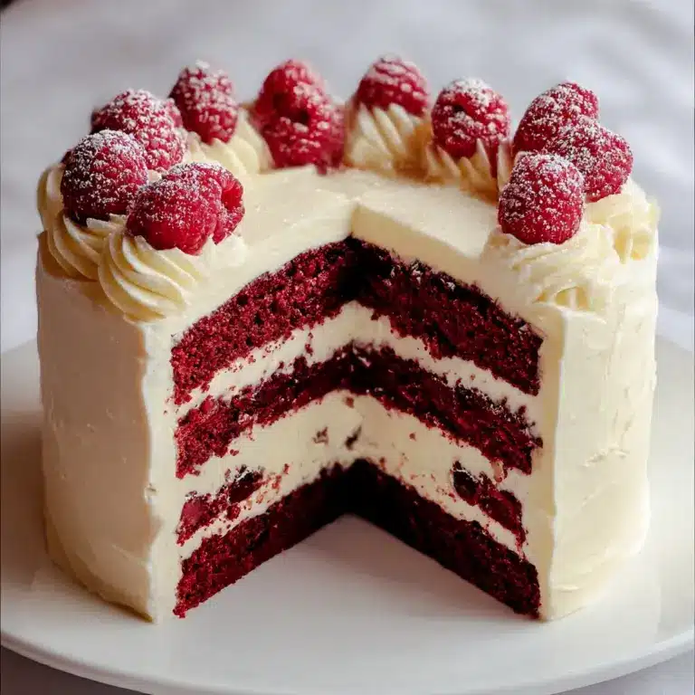White Chocolate Raspberry Dream Cake Recipe