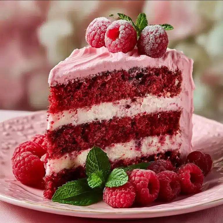 Raspberry Layer Cake Recipe