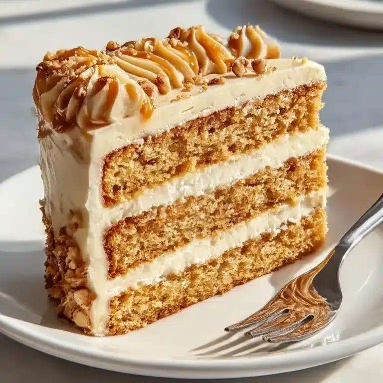 Butterscotch Crunch Cake Recipe