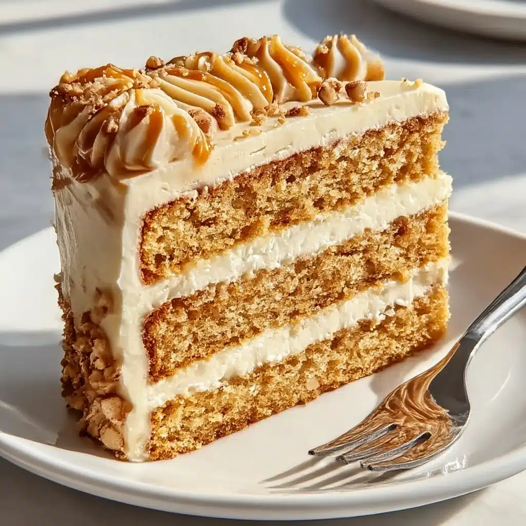 Butterscotch Crunch Cake Recipe