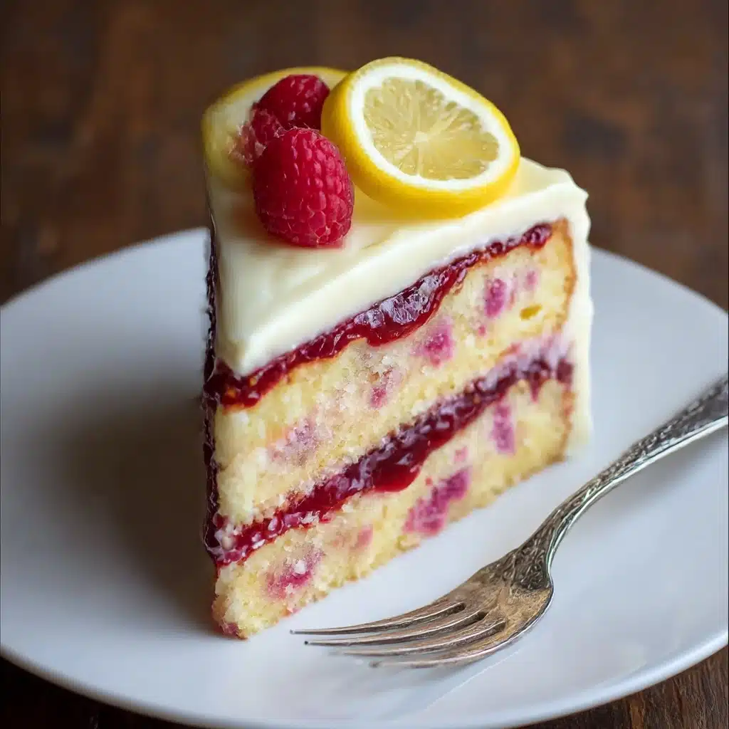 Lemon Raspberry Cake Recipe