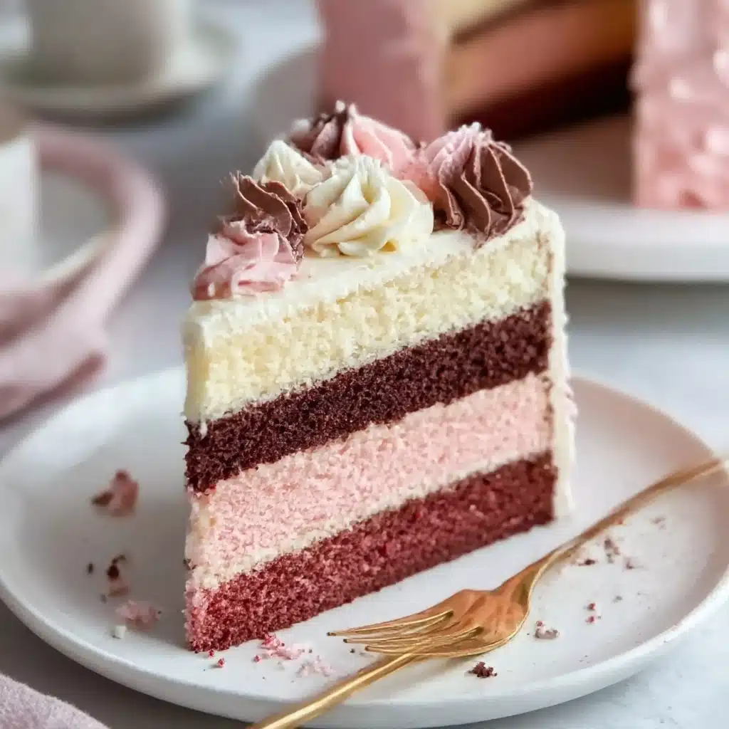 Neapolitan Cake Recipe - Recipe Image