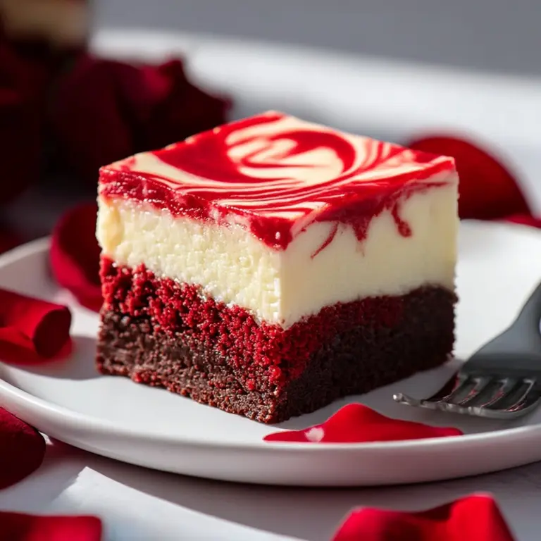Red Velvet Cheesecake Brownies Recipe