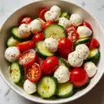 Cucumber Mozzarella Salad Recipe