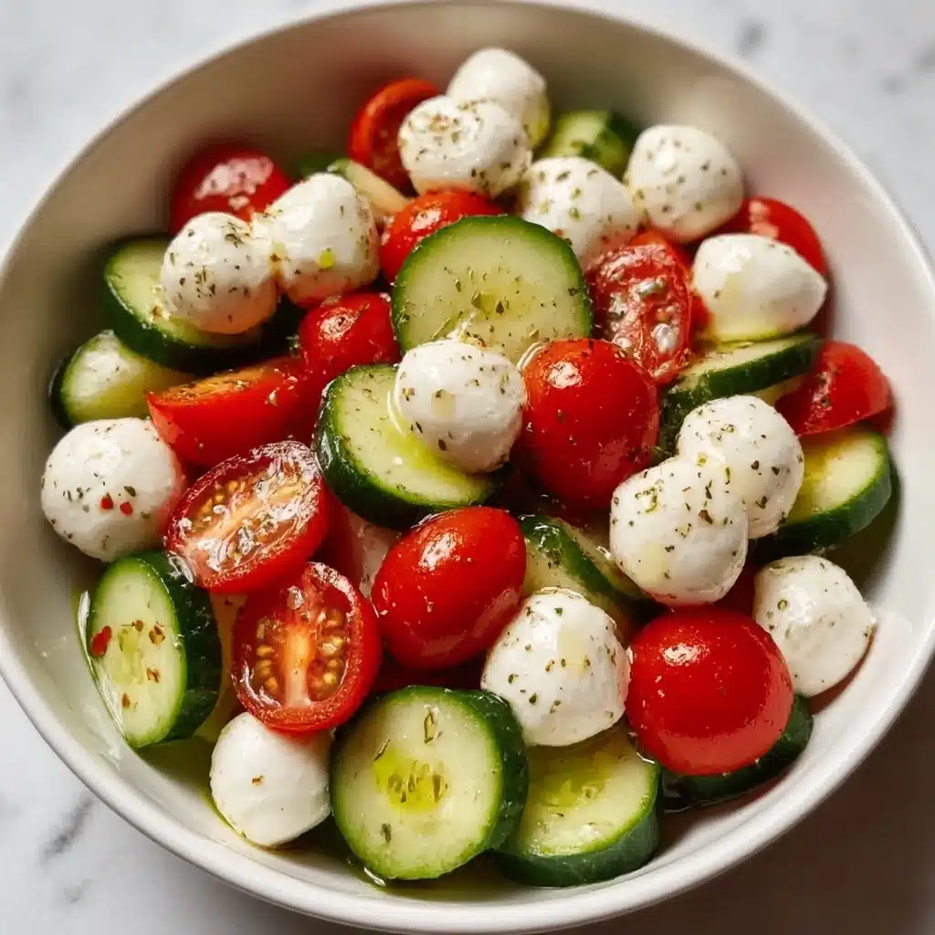 Cucumber Mozzarella Salad Recipe