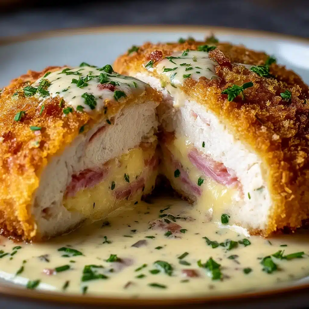 Deliciously Creamy Chicken Cordon Bleu Recipe - Recipe Image
