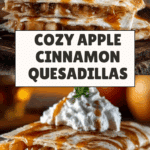 Apple Cinnamon Breakfast Quesadillas Recipe