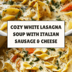White Lasagna Soup Recipe